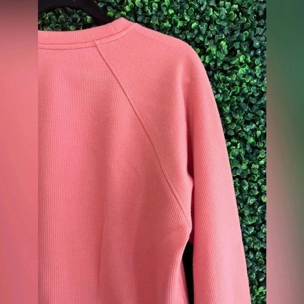 Dkny Embossed Logo Drawstring Cropped Sweatshirt … - image 8